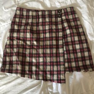 Plaid skirt